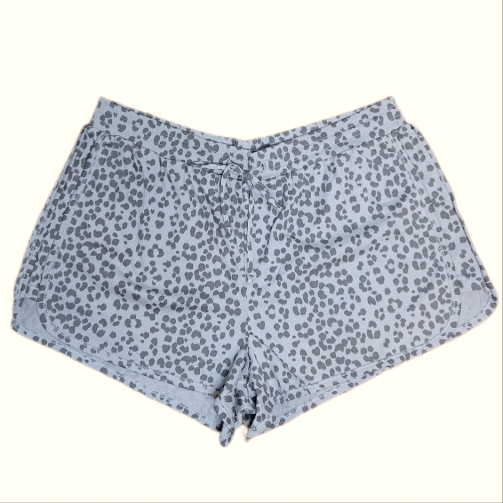 GapBody Cheetah Print Cotton Modal Pajama Shorts Size M NWOT